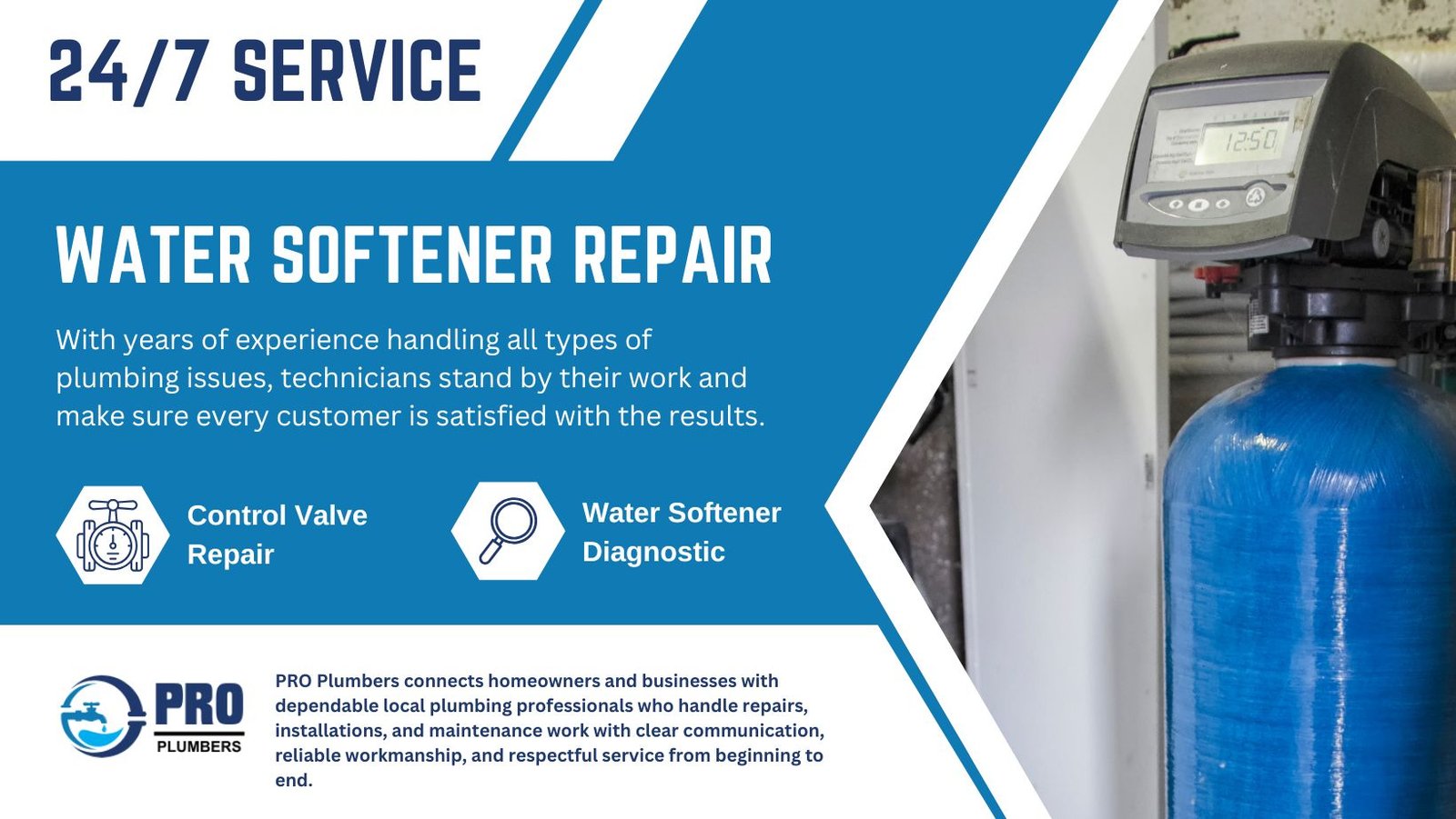 Water softener repair in Apache Junction, AZ